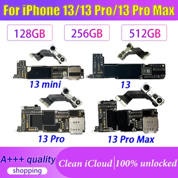 Для материнской платы iPhone 13/13 MINI/13 Pro/13 Pro Max Бесплатный iCloud, 100% оригинальная логическая плата для материнской платы iPhone 13 Pro Max