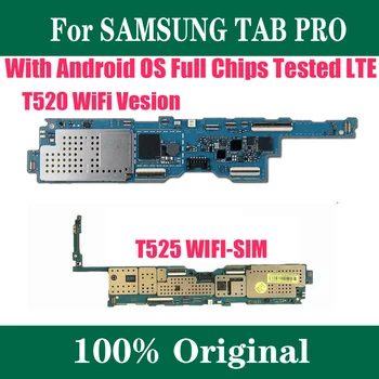 Полные Чипы Android OS Разблокировали Материнскую плату Samsung Galaxy Tab Pro 10.1 T520 T525 Tablet logic board Материнская плата