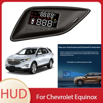 Автомобильный HUD-дисплей высокого качества Проектор скорости GPS HUD Экран безопасного вождения Бортовой компьютер для Chevrolet Equinox