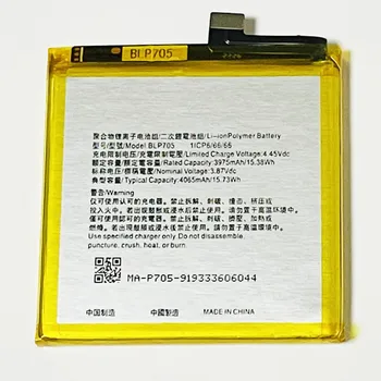 Аккумулятор 3,87 В 4065 мАч BLP705 для Oppo Reno 10x zoom CPH1919 PCCM00 PCCT00