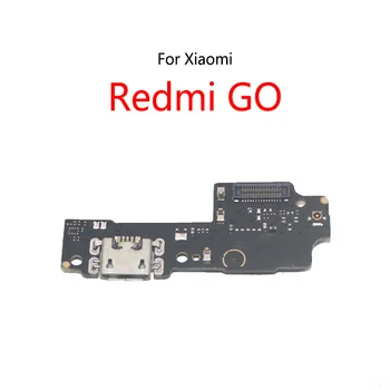 10 шт./лот для Xiaomi Redmi GO USB док-станция для зарядки Порт Разъем для подключения платы зарядки Гибкий кабель