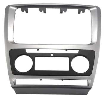 Передняя панель радиоприемника 2 Din для Skoda Octavia o Крепление стереопанели, Монтажный комплект для приборной панели, переходник для отделки рамы