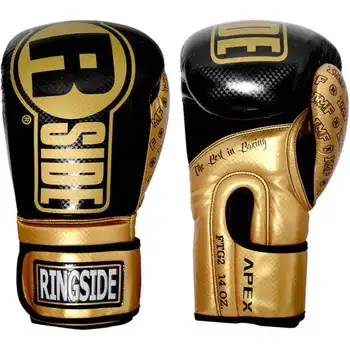 Боксерские перчатки для спарринга Flash 14 унций / золото