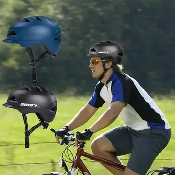Мотоциклетные велосипедные шлемы из ветрозащитного прочного материала ПК, ультралегкий летний солнцезащитный шлем для электровелосипеда, подходящий для езды
