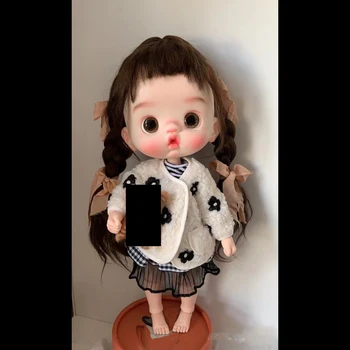 Новая кукла 1/6 BJD с большой головой, без макияжа, Материал смолы, Аксессуары для кукол, Подвижный сустав, кукла для девочек, подарки
