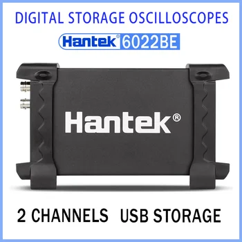 Ручной Осциллограф Hantek 6022BE, 2-Канальный Портативный USB-Накопитель, Виртуальный Осциллограф 20 МГц 48msa/S, Автомобильный Детектор