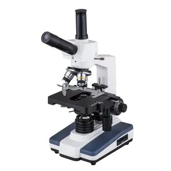 Биологический микроскоп с двойной обзорной головкой в клинических лабораториях и биологии