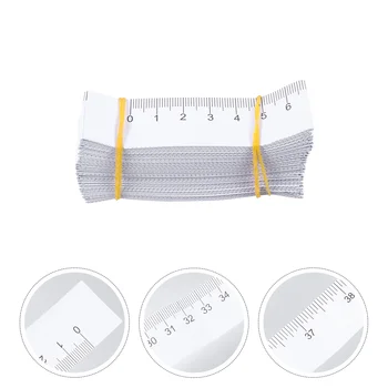 100 шт Измерительная лента для одежды, бумажная измерительная лента, линейка для медицинского использования, легкая детская головка