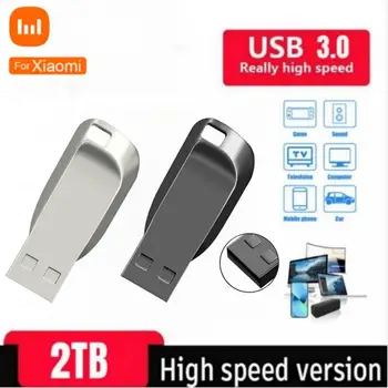 Для Xiaomi Оригинальный USB 3.0 флэш-накопитель 2 ТБ высокоскоростной флеш-накопитель 128 ГБ 1 ТБ Металлическая флешка USB-накопитель для устройства хранения данных
