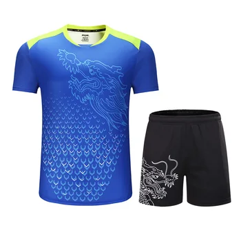 2023 Новая одежда для настольного тенниса CHINA Dragon, Мужская Майка для настольного тенниса, Одежда для пинг-понга, Спортивная одежда для тренировок по бегу