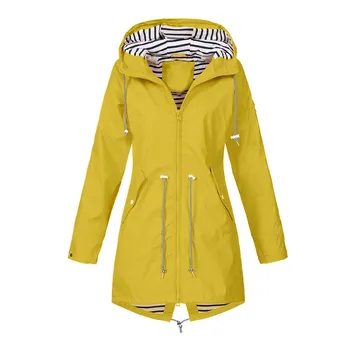 Зимняя куртка 5XL, длинное пальто, женская мода, Горный Винтаж, полосатый принт, женские куртки, парка, Женские топы и блузки