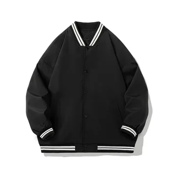 Модный брендовый свитер сезона Ins, мужская бейсбольная куртка, американский топ, кардиган, осенне-зимняя куртка с воротником-стойкой