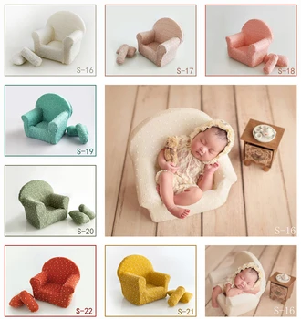 Мебель для фотосъемки новорожденных, реквизит для фотосъемки новорожденных, детский маленький диван, аксессуары для фотосъемки