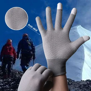 Велосипедные перчатки для бега, Солнцезащитные перчатки для альпинизма на открытом воздухе, Дышащие Велосипедные перчатки для вождения, мужские и женские Перчатки с сенсорным экраном
