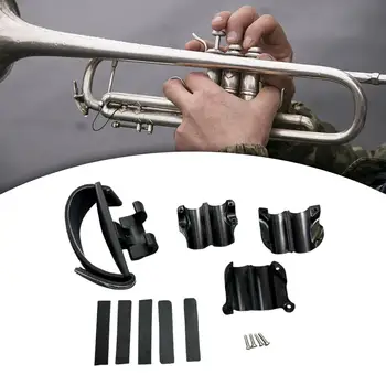 Ручка для тромбона, подарки для музыкантов, могут сбалансировать инструмент, регулируемые насадки, принадлежности для чистки и ухода с помощью винтов и ремней