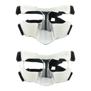 Спортивный нос Баскетбольный щиток для носа Защитный с регулируемым ремешком Оборудование для защиты от столкновений