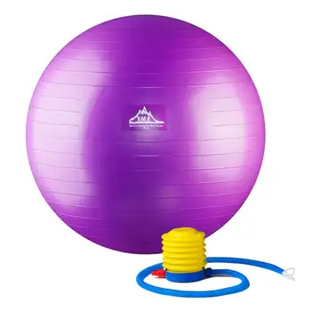 Серия Ball - Pro профессионального класса с защитой от взрыва 1000 фунтов, Статический вес 2000 фунтов, 55 см, фиолетовый