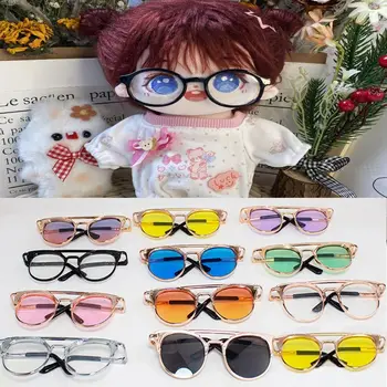 аксессуары 8,5 см Мини-плюшевая кукла, милые очки в оправе, очки для плюшевых кукол, модные очки, одежда для кукол 15 см/20 см