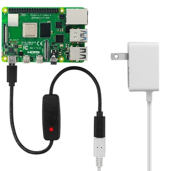 Удлинительный кабель USBC Type-C (31,5 см / 12,4 дюйма) Удлинительный кабель типа C для Raspberry Pi4B