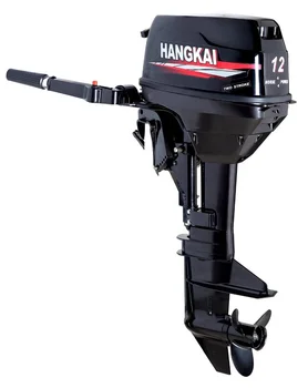 Новые двухтактные подвесные моторы HANGKAI мощностью 12 л.с. с водяным охлаждением для надувной лодки