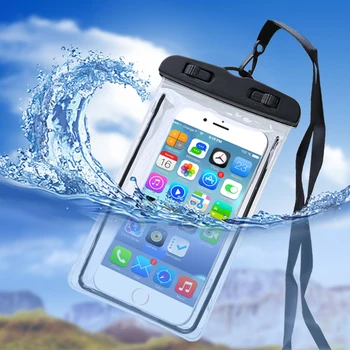 Универсальный водонепроницаемый чехол KISSCASE для iPhone 7 XR для плавания, 6-дюймовые водонепроницаемые сумки для мобильных телефонов Xiaomi Huawei Samsung Pounch