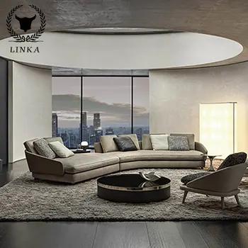 Диван-кресло Итальянский светлый роскошный дом для гостиной из нержавеющей стали, кожаный диван в клетку, высококачественный индивидуальный дизайн