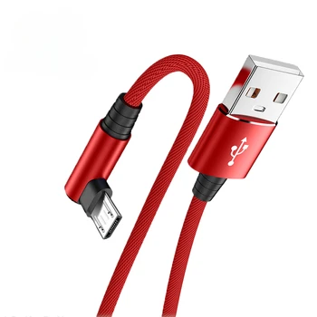 USB-кабель Кабель для Быстрой Зарядки через USB Для Redmi 12C 9A 10A Micro USB Кабель для Передачи данных для OPPO A35 iQOO U5x Шнур Мобильного Телефона Провод