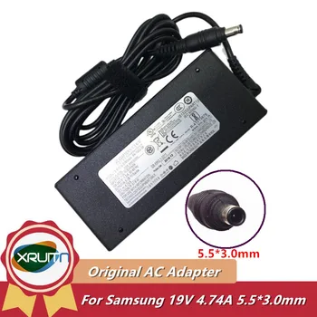 Подлинный PA-1900-98 BA44-002 19V 4.74A 90W Адаптер Переменного Тока Зарядное Устройство Для Samsung PA-1900-14 AD-9019S A10-090P1A 5,5*3,0 мм Источник питания