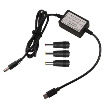 USB Type C с разъемом питания 5,5 мм и 2,1 мм, кабель для зарядки светодиодной подсветки маршрутизатора