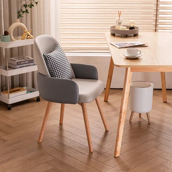 Дизайнерские стулья для гостиной, диван, Удобное деревянное переносное кресло для столовой, шезлонги, садовые принадлежности, салонная мебель MQ50KT