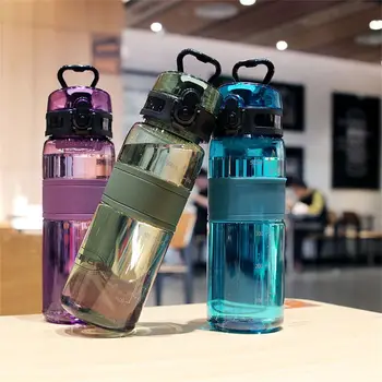 Кувшины для воды на открытом воздухе 500 МЛ Дорожный чайник Студенческая чашка для воды Спортивная бутылка для воды Пластиковый стакан для спортзала