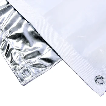 серебряная отражающая ткань 2x2 м, Накладная рамка с бабочкой, Золотые ткани для кино, видео, ТВ, Фотографический фон