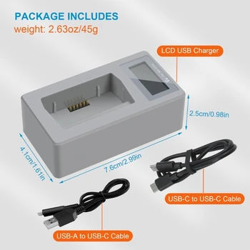 Быстрое Зарядное Устройство-Концентратор для Mini 3 Pro Drone PD/QC3.0 Зарядный Концентратор Type-C Входной Порт USB Выходной Порт USB Зарядное Устройство Аксессуары 896C
