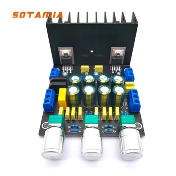 SOTAMIA LM1875 Усилитель Мощности Динамик Sound Amplificador 2.0 Стерео Усилитель Усилитель Сабвуфера 2x20 Вт с Регулировкой Тембра Высоких и низких Частот