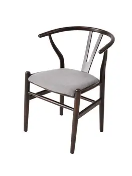 Обеденный стул из массива дерева, творческий кабинет, стул из массива дерева со спинкой, кресло для отдыха, стол и стулья для кафе, домашний стул