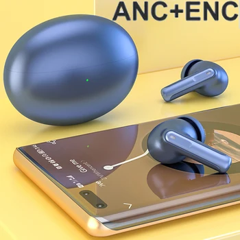 Беспроводные Наушники ENC ANC Bluetooth 5.1 С Шумоподавлением Вызова для OnePlus 9 pro 8 Pro Google Pixel 5 3 3XL 4XL LG Velvet G7 G8 V3