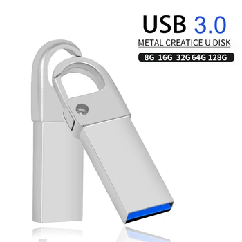 Флэш-накопитель USB 3.0 64 ГБ Металлическая Флешка 64 ГБ Высокоскоростная флешка 32 ГБ флеш-накопитель 16 ГБ USB Flash