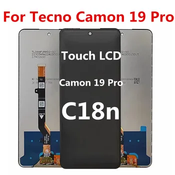 Для Tecno Camon 19 Pro C18n ЖК-дисплей с сенсорным экраном Digiziter в сборе для Tecno Camon19Pro Camon19 Pro C18n LCD
